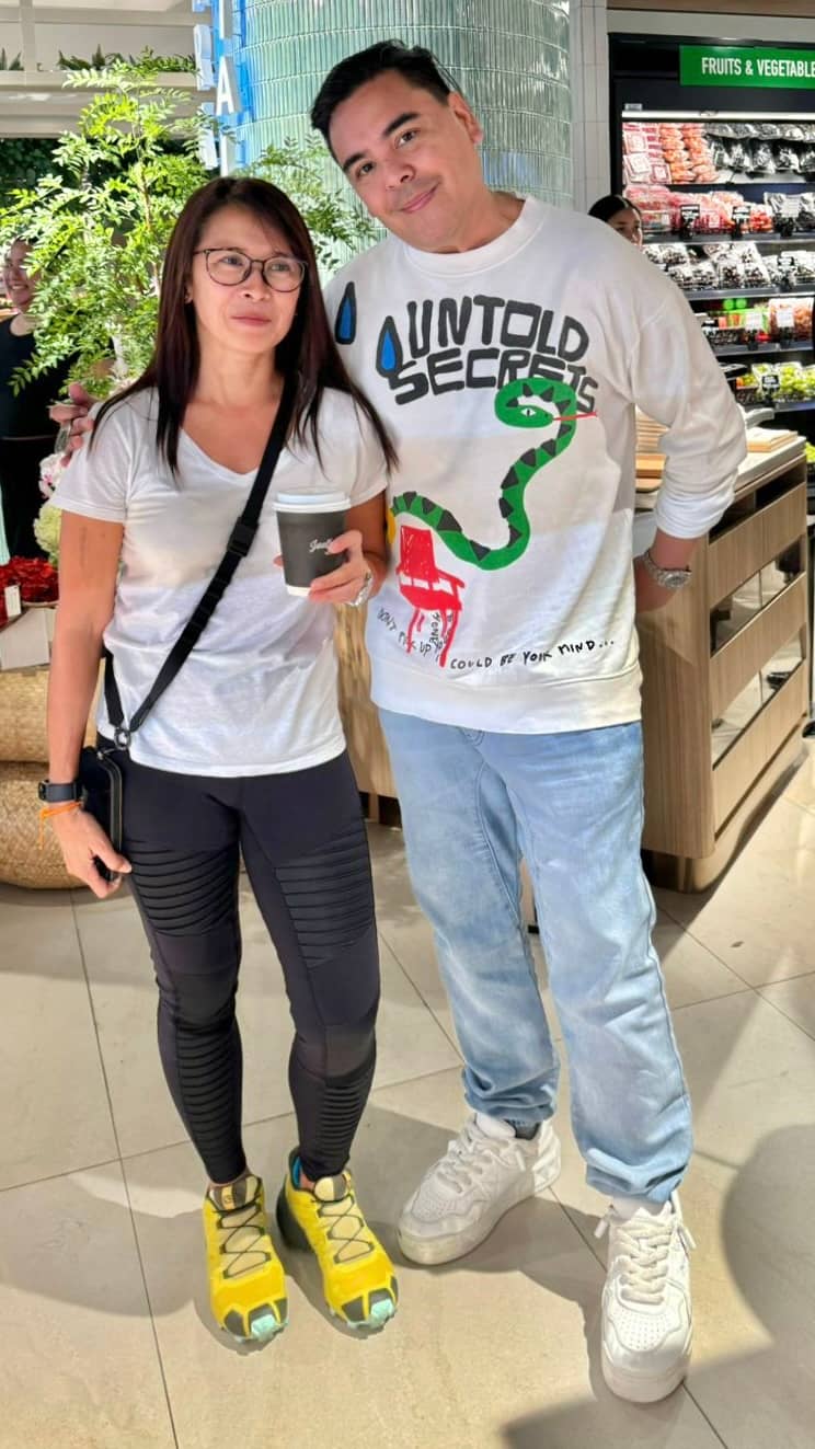 Ana Angara and JM Rodriguez.